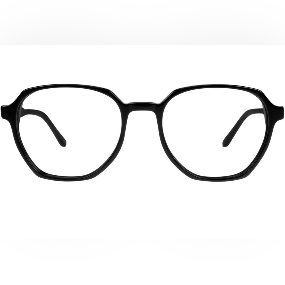 Vint & York Black Geometric Eyeglasses